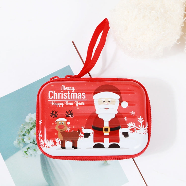 คริสต์มาสการ์ตูนเหรียญกระเป๋าสตางค์ Creative Square กล่องเก็บคีย์กรณี, Type 2, Type 1, Type 3, Type 4, Type 5, Type 6