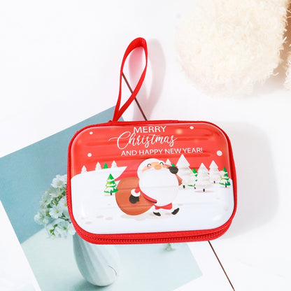 คริสต์มาสการ์ตูนเหรียญกระเป๋าสตางค์ Creative Square กล่องเก็บคีย์กรณี, Type 2, Type 1, Type 3, Type 4, Type 5, Type 6