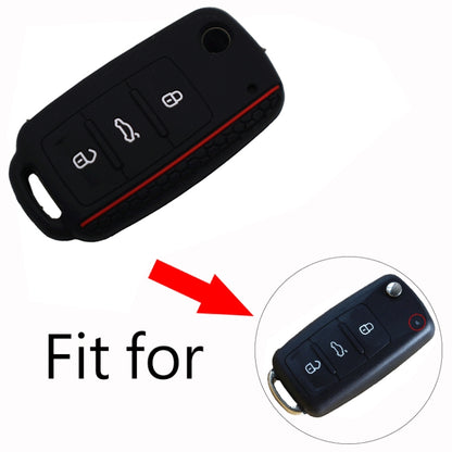 อย่าสัมผัสคีย์ของฉันซิลิโคนกุญแจรถสำหรับ Volkswagen Jetta โปโล Passat Skoda Tiguan Golf, For Volkswagen Jetta Polo Passat Skoda Tiguan Golf