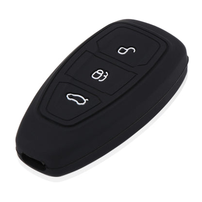 ซิลิโคนกุญแจรถสำหรับ Ford Kuga Focus 3 4 Ecosport Fiesta, For Ford Kuga Focus