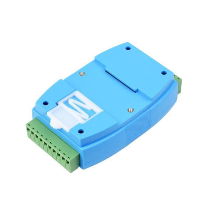 Waveshare RS485-HUB-8P ฮับ RS485 แบบแยก 8-ch เกรดอุตสาหกรรม, รองรับการยึดกับราง, ช่วงอัตราการส่งข้อมูลที่กว้าง