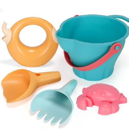 เล่นกลางแจ้งเล่นน้ำทรายซิลิโคนวัสดุเครื่องมือเด็กเล่น WaterToy ชุด, 5 in 1, 7 in 1, 9 in 1, 14 in 1, 17 in 1
