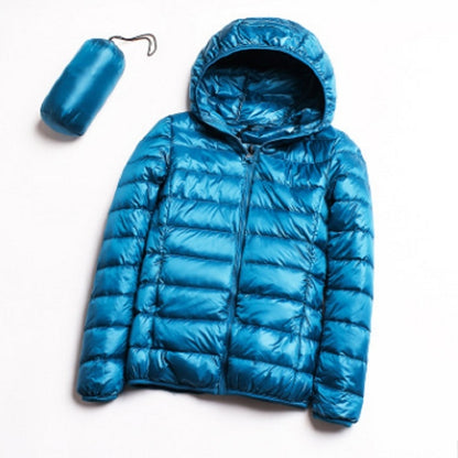 Casual ULTRA LIGHT เป็ดสีขาวลงเสื้อแจ็คเก็ตผู้หญิงฤดูใบไม้ร่วงฤดูหนาว WARM Coat Hooded Parka, M, L, XL, XXL, XXXL, XXXXL