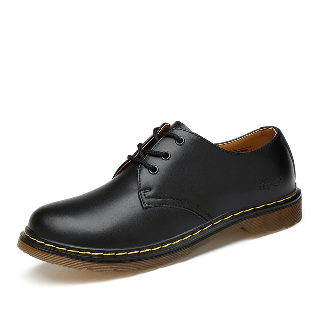 รองเท้าบูทมาร์ตินหนังกุ้งรองเท้าลำลองสำหรับผู้ชายและผู้หญิง, 37, 38, 39, 40, 41, 42, 43, 44, 45, 46
