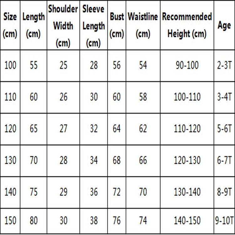 ชุดเดรสปักปักสไตล์ยุโรปสำหรับเด็กผู้หญิง, 100cm, 110cm, 120cm, 130cm, 140cm, 150cm