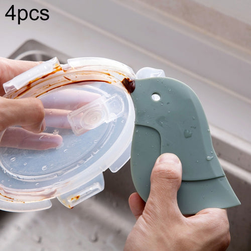 4 PCS Penguin Shape Soft Scraper ครัวเบเกอรี่ Gadget