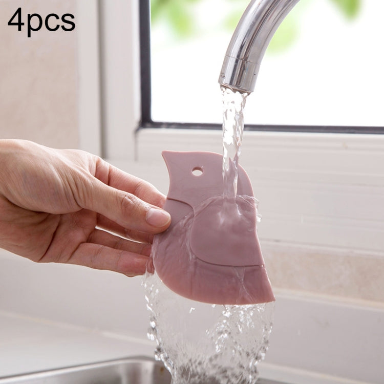 4 PCS Penguin Shape Soft Scraper ครัวเบเกอรี่ Gadget