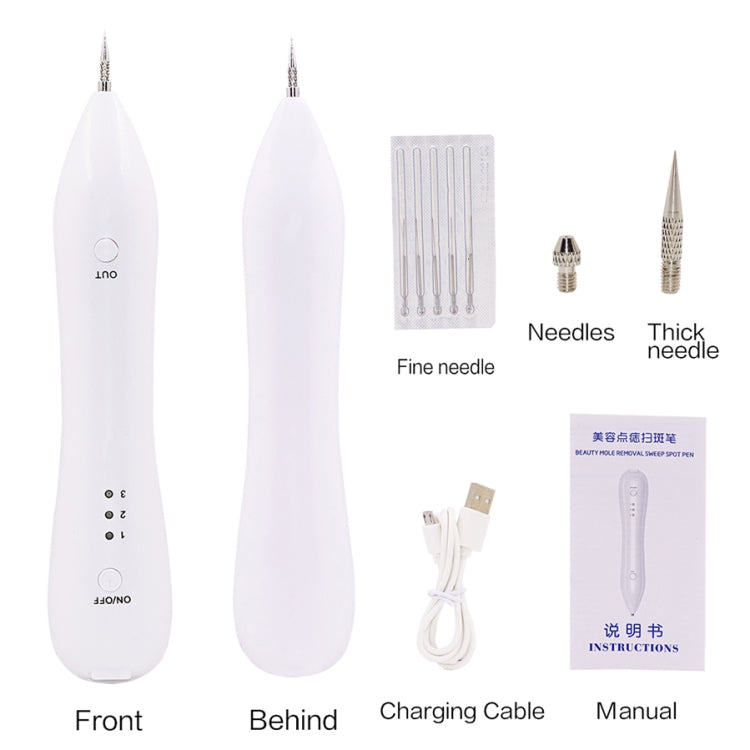 Dark Spot Remover USB เลเซอร์พลาสม่าปากกา Facial Freckle Wart Removal Beauty Care อุปกรณ์