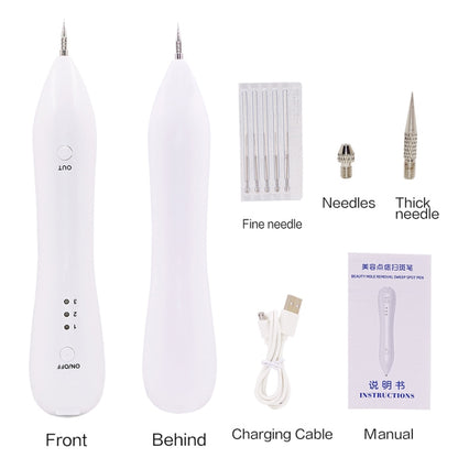 Dark Spot Remover USB เลเซอร์พลาสม่าปากกา Facial Freckle Wart Removal Beauty Care อุปกรณ์