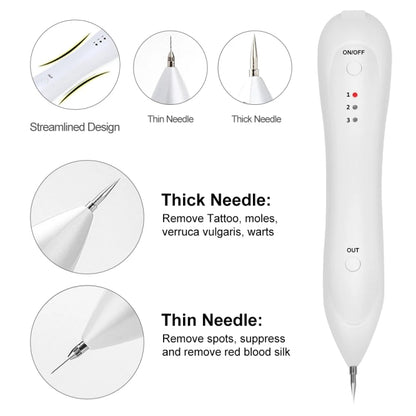 Dark Spot Remover USB เลเซอร์พลาสม่าปากกา Facial Freckle Wart Removal Beauty Care อุปกรณ์