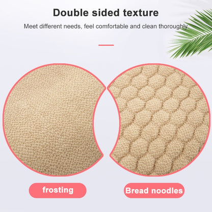 อาบน้ำถุงมืออาบน้ำขัดผิวสปานวดนวมตาข่ายอนุภาค Washcloth