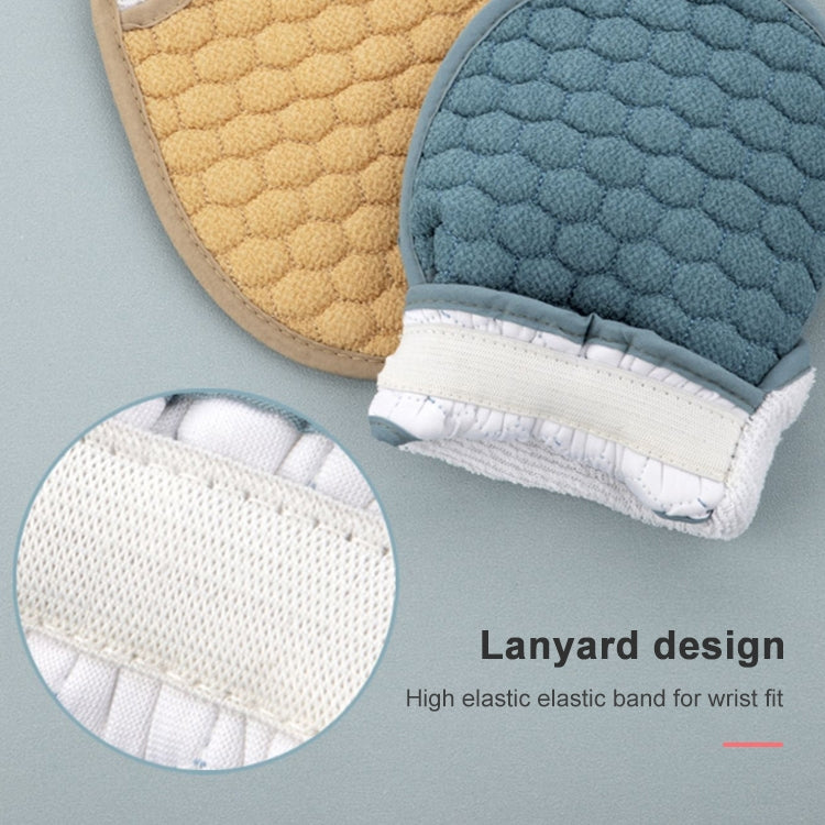อาบน้ำถุงมืออาบน้ำขัดผิวสปานวดนวมตาข่ายอนุภาค Washcloth
