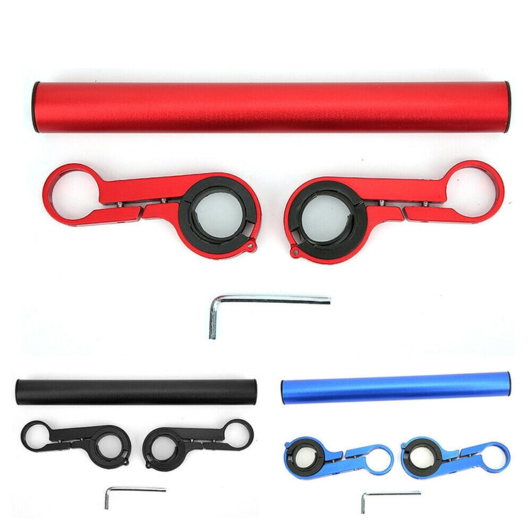ขี่จักรยานแฮนด์จักรยานผู้ถือไฟฉายจับบาร์อุปกรณ์จักรยาน Extender M Ount B Racket