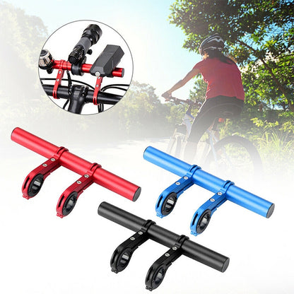 ขี่จักรยานแฮนด์จักรยานผู้ถือไฟฉายจับบาร์อุปกรณ์จักรยาน Extender M Ount B Racket