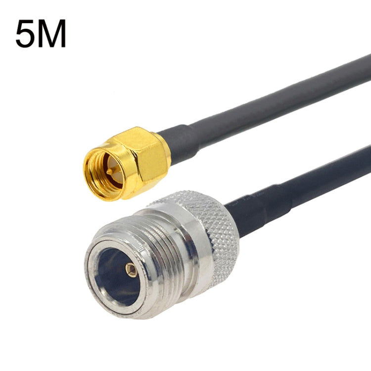 สายเคเบิลอะแดปเตอร์โคแอกเชียล SMA ชายถึง N หญิง RG58, SMA Male to N Female 0.5m, SMA Male to N Female 1m, SMA Male to N Female 1.5m, SMA Male to N Female 3m, SMA Male to N Female 5m, SMA Male to N Female 10m