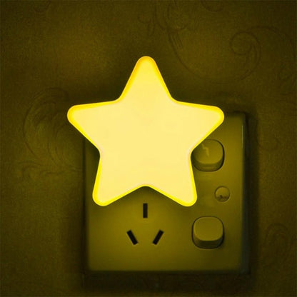 เซ็นเซอร์ตรวจจับแสงควบคุมมินิสตาร์ไฟ LED กลางคืน,, US Plug