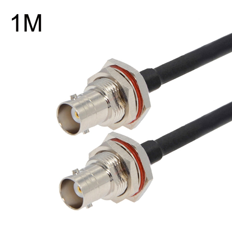 BNC หญิงถึง BNC หญิง RG58 สายอะแดปเตอร์โคแอกเซียล, BNC Female To BNC Female With Waterproof Circle 0.5m, BNC Female To BNC Female With Waterproof Circle 1m, BNC Female To BNC Female With Waterproof Circle 1.5m                                           ...
