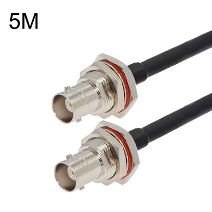 BNC หญิงถึง BNC หญิง RG58 สายอะแดปเตอร์โคแอกเซียล, BNC Female To BNC Female With Waterproof Circle 0.5m, BNC Female To BNC Female With Waterproof Circle 1m, BNC Female To BNC Female With Waterproof Circle 1.5m                                           ...