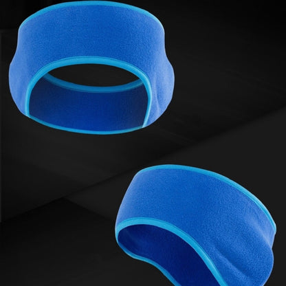 ฤดูใบไม้ร่วงและฤดูหนาวกีฬากลางแจ้งดูดซับเหงื่อ Breathable WARM Earmuffs ขนแกะสำหรับชาย/หญิง, Black, Royal Blue, Dark Gray, Rose Red, Color Blue, Red