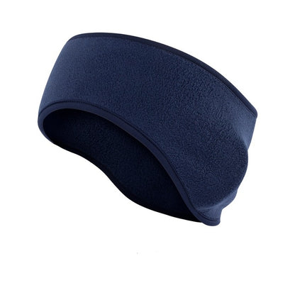 ฤดูใบไม้ร่วงและฤดูหนาวกีฬากลางแจ้งดูดซับเหงื่อ Breathable WARM Earmuffs ขนแกะสำหรับชาย/หญิง, Black, Royal Blue, Dark Gray, Rose Red, Color Blue, Red