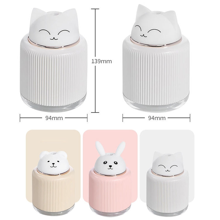 Light Pet Humidifier USB Night Light โคมไฟข้างเตียงหน้าแรก Sleep Mute หลอดไฟประหยัดพลังงาน