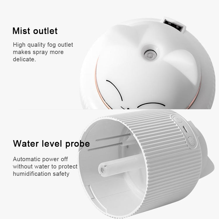 Light Pet Humidifier USB Night Light โคมไฟข้างเตียงหน้าแรก Sleep Mute หลอดไฟประหยัดพลังงาน