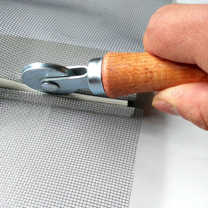 ไม้โลหะหน้าจอหน้าต่าง Spline Roller Gauze ล้อหน้าต่างติดตั้งเครื่องมือ, Window Spline Roller