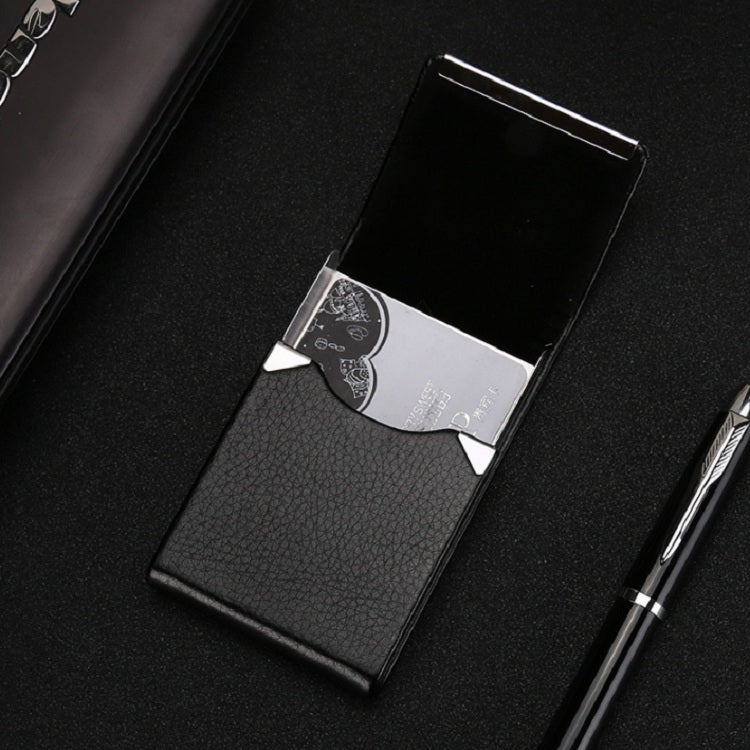 PU บุหรี่ Pack Creative Business Card Holder ผู้ชายและผู้หญิงบางกรณีบุหรี่