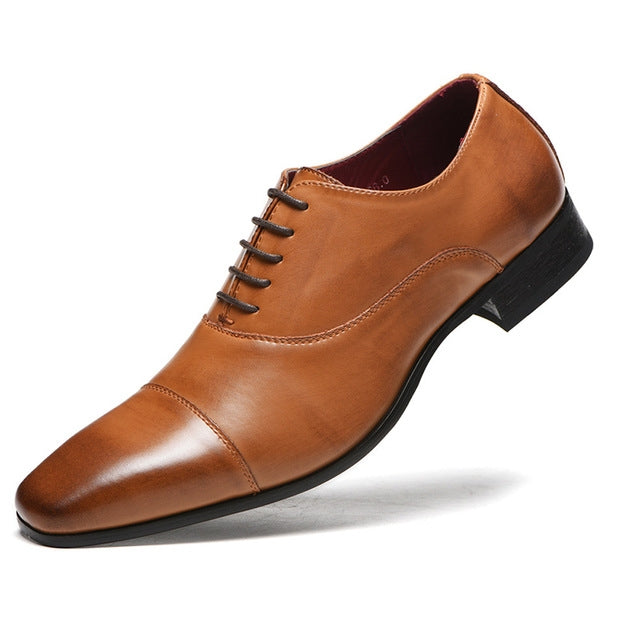 ธุรกิจรองเท้าหนัง Oxfords อย่างเป็นทางการที่สะดวกสบาย, 39, 40, 41, 42, 43, 44, 45, 46
