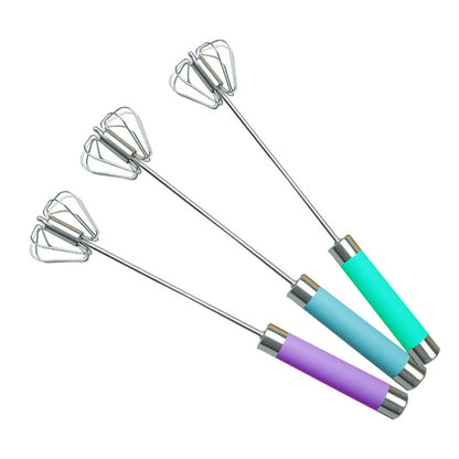 สแตนเลสกึ่งอัตโนมัติกวนกดเครื่องตีไข่แบบหมุน, การจัดส่งสีแบบสุ่ม, Egg Beater