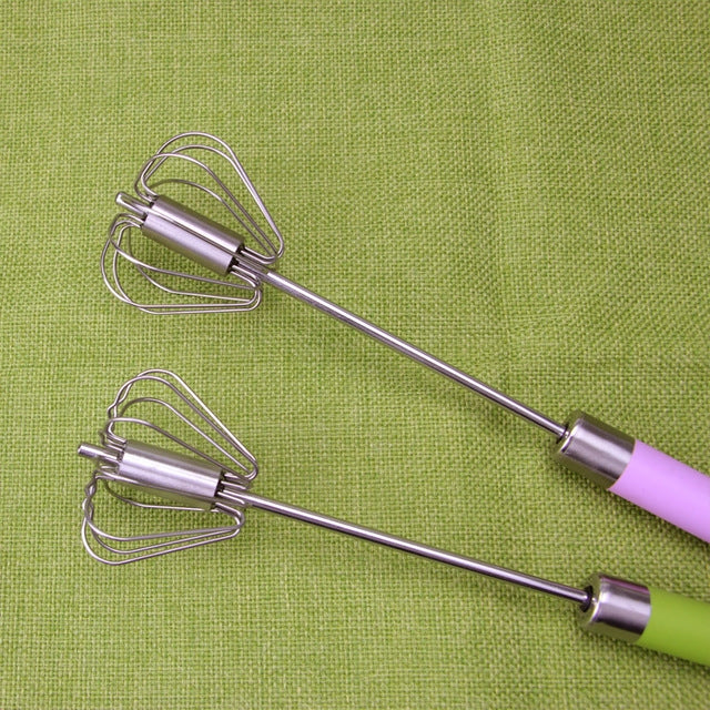 สแตนเลสกึ่งอัตโนมัติกวนกดเครื่องตีไข่แบบหมุน, การจัดส่งสีแบบสุ่ม, Egg Beater