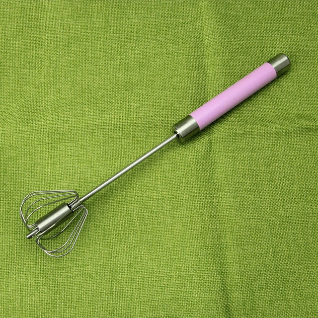 สแตนเลสกึ่งอัตโนมัติกวนกดเครื่องตีไข่แบบหมุน, การจัดส่งสีแบบสุ่ม, Egg Beater