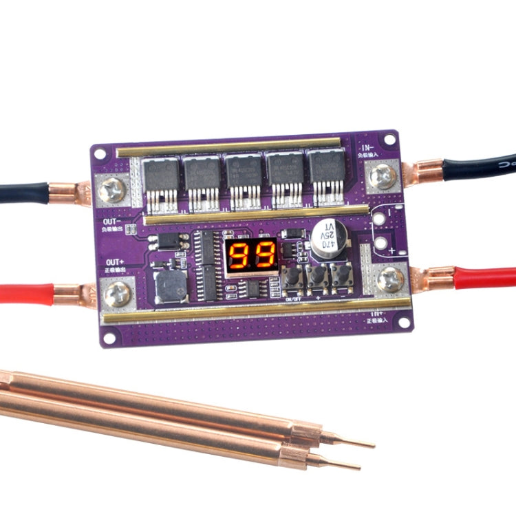 แบตเตอรี่ตะกั่วกรดรุ่น 12V จอแสดงผลดิจิตอล DIY เครื่องเชื่อมจุดแบตเตอรี่ปากกาควบคุม, Main Board, Lead-Acid Battery Version 6 Square Pen, Lead-Acid Battery Version 6 Square Pen With Case, Lead-Acid Battery Version 10 Square Pen, 10 Square Pen With Case