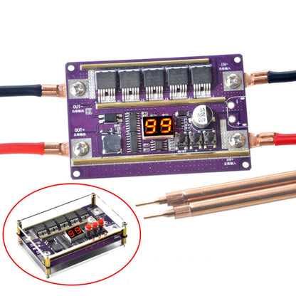 แบตเตอรี่ตะกั่วกรดรุ่น 12V จอแสดงผลดิจิตอล DIY เครื่องเชื่อมจุดแบตเตอรี่ปากกาควบคุม, Main Board, Lead-Acid Battery Version 6 Square Pen, Lead-Acid Battery Version 6 Square Pen With Case, Lead-Acid Battery Version 10 Square Pen, 10 Square Pen With Case