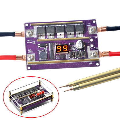 แบตเตอรี่ตะกั่วกรดรุ่น 12V จอแสดงผลดิจิตอล DIY เครื่องเชื่อมจุดแบตเตอรี่ปากกาควบคุม, Main Board, Lead-Acid Battery Version 6 Square Pen, Lead-Acid Battery Version 6 Square Pen With Case, Lead-Acid Battery Version 10 Square Pen, 10 Square Pen With Case