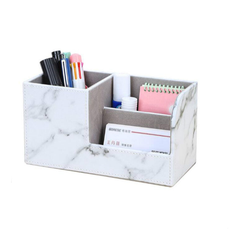 กล่องเก็บของที่ใส่ปากกามัลติฟังก์ชั่น Marble Retro Creative Office, Marble 1822