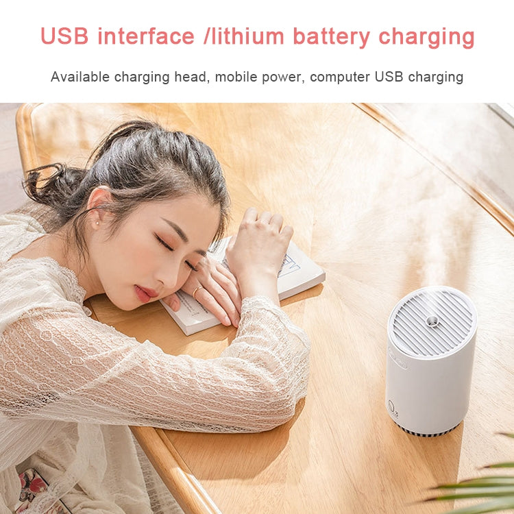 ไร้สาย Q3 Humidifier Mini USB ชาร์จเครื่องฟอกอากาศแบบพกพา