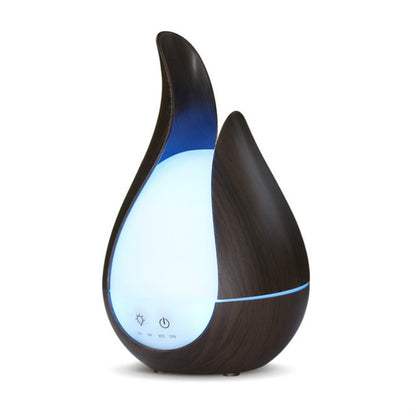 200ml อัลตราซาวด์ Air Humidifier AROMA Essential Oil Diffuser 7 สี LED Night Light Cool Mist Maker, UK  Plug, EU Plug