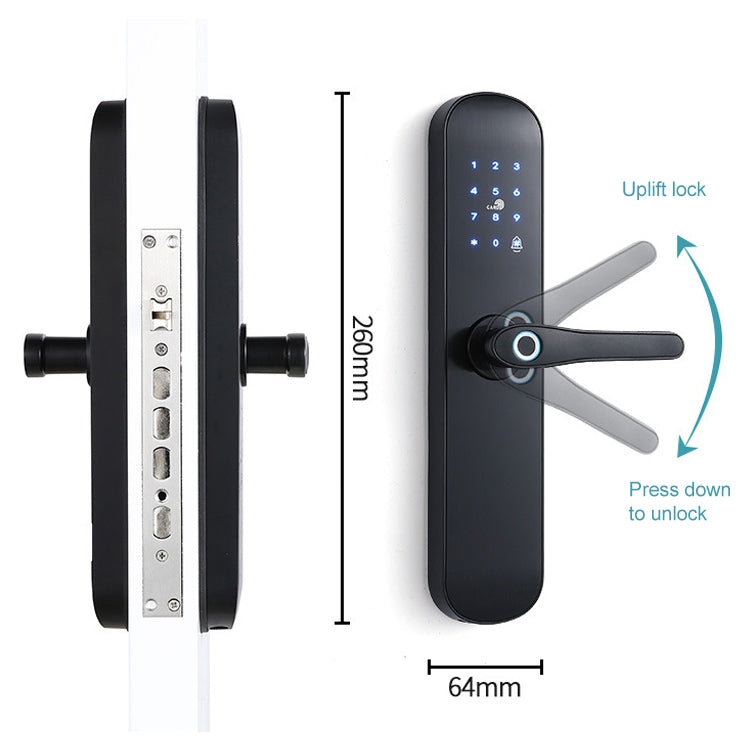 S011M มัลติฟังก์ชั่นล็อคลายนิ้วมืออัตโนมัติโรงแรมอพาร์ทเมนต์อัจฉริยะอิเล็กทรอนิกส์รูดล็อครหัสผ่าน