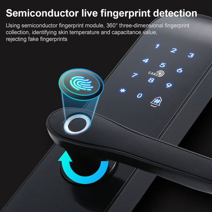 S011M มัลติฟังก์ชั่นล็อคลายนิ้วมืออัตโนมัติโรงแรมอพาร์ทเมนต์อัจฉริยะอิเล็กทรอนิกส์รูดล็อครหัสผ่าน