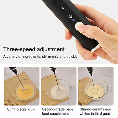 ห้องครัวไฟฟ้ามือถือไข่ Beater นมกาแฟผสมสแตนเลส MINI Handle Mixer, Handle Mixer