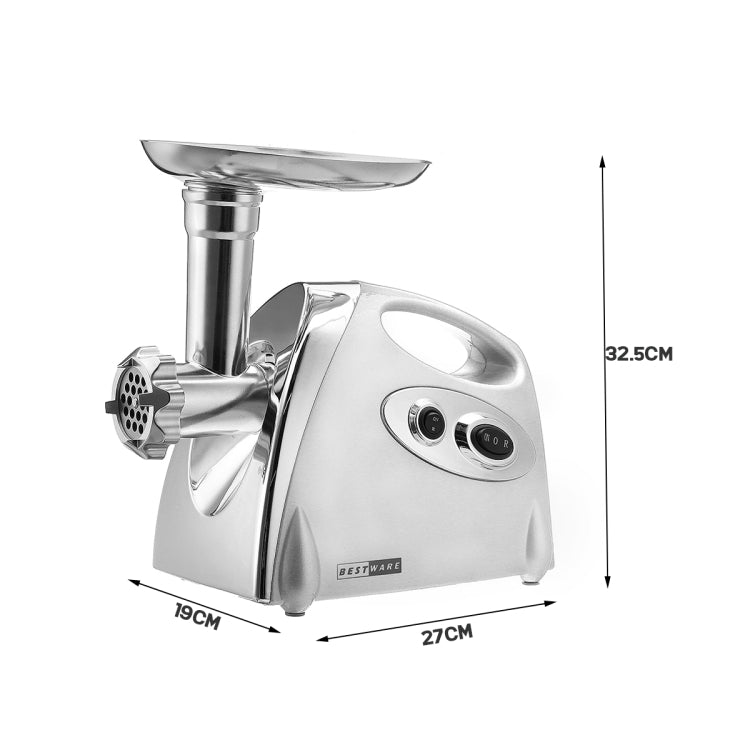 MGB -120A 250W ไฟฟ้า Multi-Function สแตนเลสสตีลไส้กรอกบิดเครื่องเครื่องบดเนื้อ, MGB -120A Black