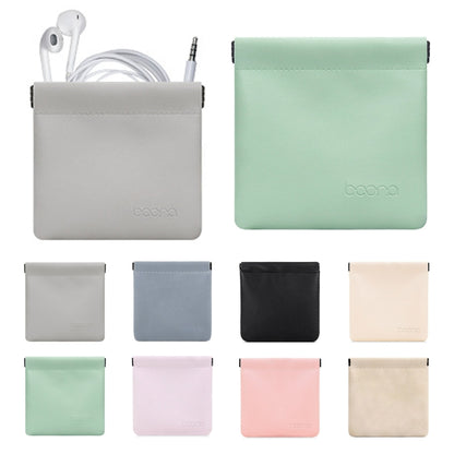 2 PCS Baona หูฟังสายเคเบิลข้อมูลถุงเก็บมินิแบบพกพา U ดิสก์หูฟังกระเป๋า, Small, Large