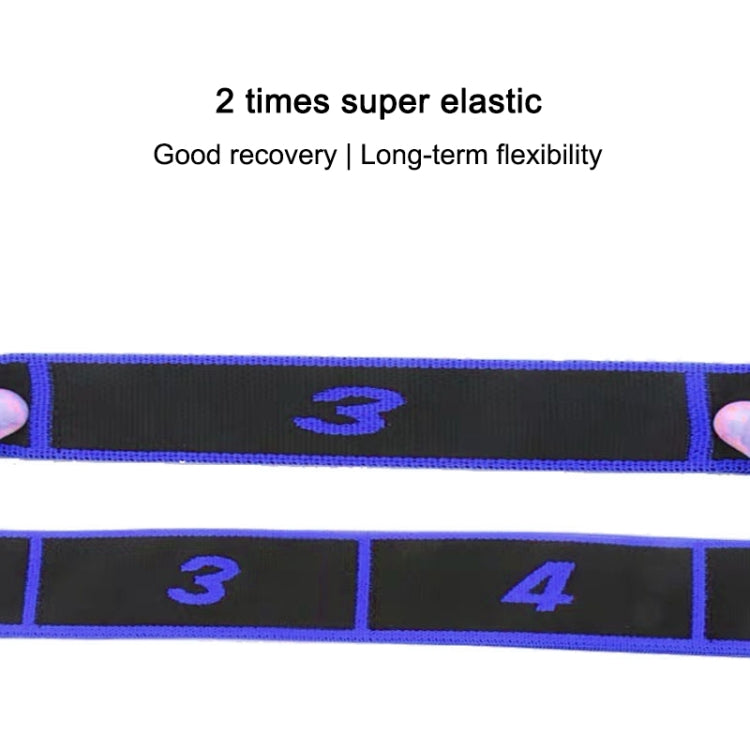 8 Lattice Yoga Stretch Band Dance Elastic Band ยางยืดออกกำลังกาย, Adult