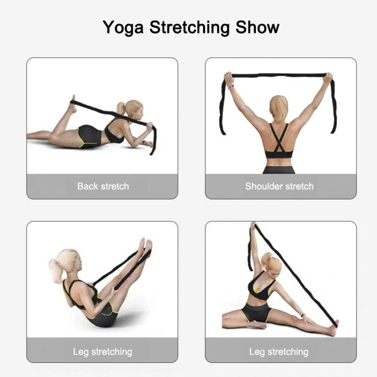 8 Lattice Yoga Stretch Band Dance Elastic Band ยางยืดออกกำลังกาย, Adult