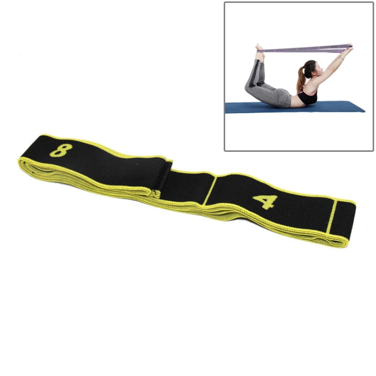 8 Lattice Yoga Stretch Band Dance Elastic Band ยางยืดออกกำลังกาย, Adult