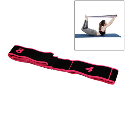 8 Lattice Yoga Stretch Band Dance Elastic Band ยางยืดออกกำลังกาย, Adult