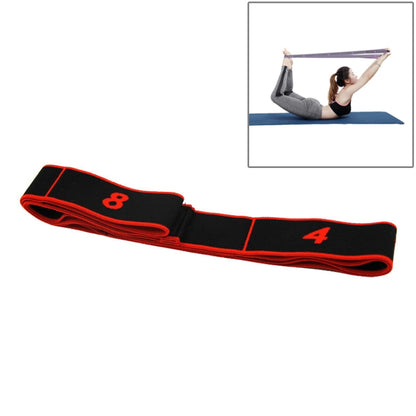 8 Lattice Yoga Stretch Band Dance Elastic Band ยางยืดออกกำลังกาย, Adult