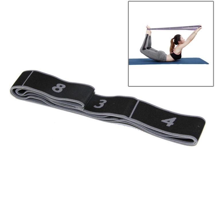8 Lattice Yoga Stretch Band Dance Elastic Band ยางยืดออกกำลังกาย, Adult
