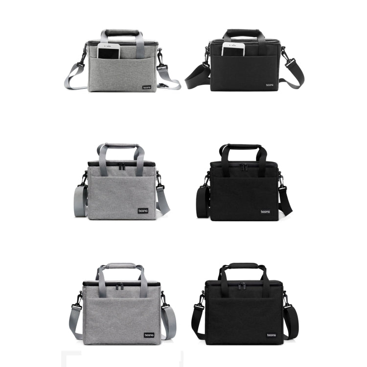 Baona BN-H001 กระเป๋ากล้องดิจิตอล Casual Portable Camera กระเป๋ากันน้ำ, BN-H001 S(Gray), BN-H001 S(Black), BN-H001 M(Gray), BN-H001 M(Black), BN-H001 L(Gray), BN-H001 L(Black)